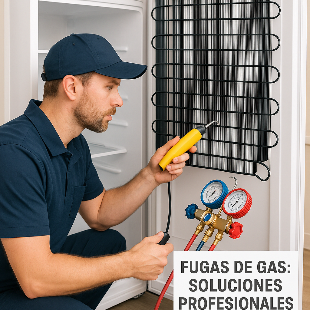 Fugas de Gas en Frigoríficos: Cómo Detectarlas, Solucionarlas y Prevenir Daños Mayores